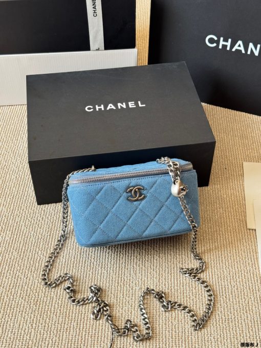 Chanel denim long box - Image 5