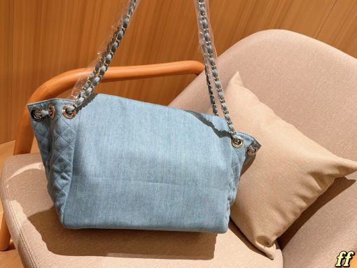 Chanel denim bag - Image 5